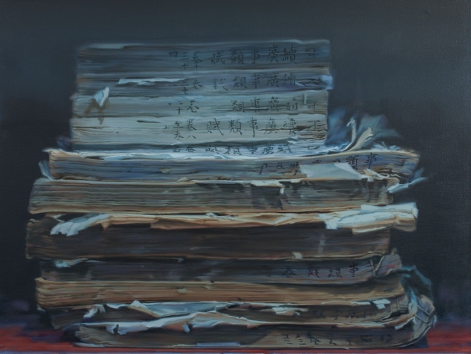 Xiaoze Xie solo museum exhibition "Objects of Evidence" at Asia Society New York